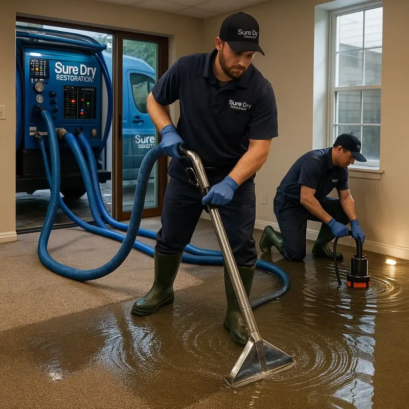 Water Extraction and Removal process in Orlovista, FL